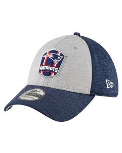New England Patriots New Era 39THIRTY 2018 NFL Official Sideline Road cappellino