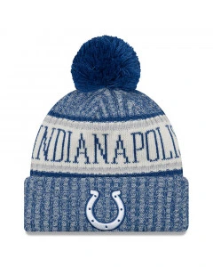 Indianapolis Colts New Era 2018 NFL Cold Weather Sport Knit cappello invernale