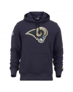 Los Angeles Rams New Era Team Logo pulover sa kapuljačom
