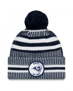 Los Angeles Rams New Era 2019 NFL Official On-Field Sideline Cold Weather Home Sport 1937 Beanie