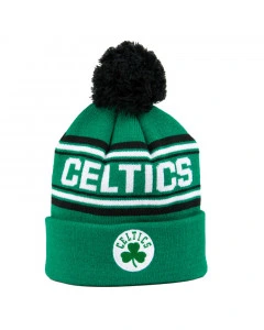 Boston Celtics Cuff Pom Youth Kinder Wintermütze 58-62 cm