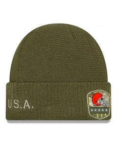 Cleveland Browns New Era 2019 On-Field Salute to Service cappello invernale