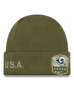 Los Angeles Rams New Era 2019 On-Field Salute to Service Beanie
