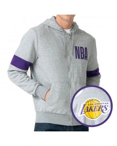 Los Angeles Lakers New Era felpa con cappuccio