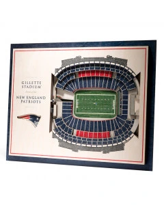 New England Patriots 3D Stadium View Bild