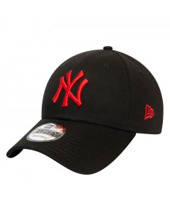 New York Yankees New Era 9FORTY Essential Red Logo Cappellino