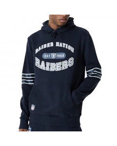 Las Vegas Raiders New Era Wordmark Graphic maglione con cappuccio