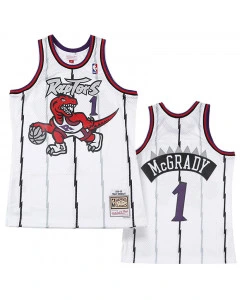 Tracy McGrady 1 Toronto Raptors 1998-99 Mitchell & Ness Swingman maglia 