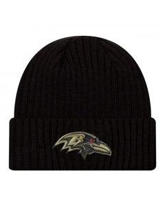 Baltimore Ravens New Era NFL 2020 Official Salute to Service Black cappello invernale