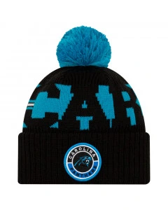 Carolina Panthers New Era NFL 2020 Official Sideline Cold Weather Sport Knit cappello invernale