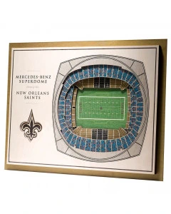 New Orleans Saints 3D Stadium View Bild