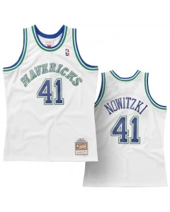 Dirk Nowitzki 41 Dallas Mavericks 1998-99 Mitchell & Ness Swingman Trikot 
