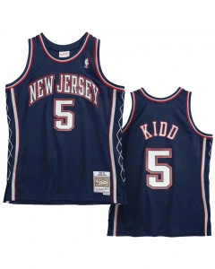 Jason Kidd 5 New Jersey Nets 2006-07 Mitchell & Ness Swingman Jersey