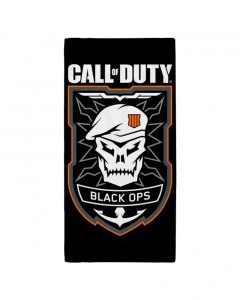 Call of Duty Black Ops Emblem Towel 140x70