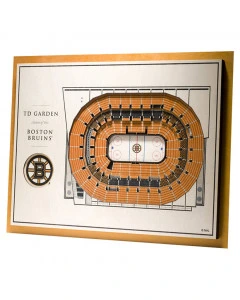 Boston Bruins 3D Stadium View Bild