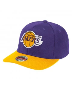 Los Angeles Lakers Mitchell & Ness Wool 2 Tone Redline Cappellino