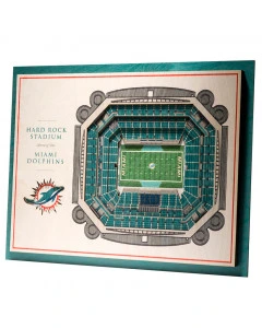 Miami Dolphins 3D Stadium View Bild