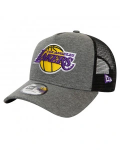 Los Angeles Lakers New Era 9FORTY A-Frame Trucker Jersey Essential kačket