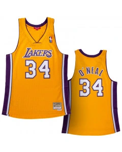 Shaquille O'Neal 34 Los Angeles Lakers 1999-00 Mitchell & Ness Swingman Damen Trikot