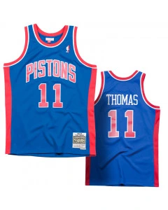 Isiah Thomas 11 Detroit Pistons Mitchell & Ness Swingman Maglia