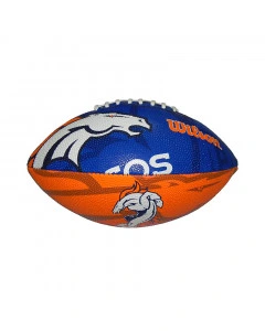 Denver Broncos Wilson Team Logo Junior lopta za američki nogomet  