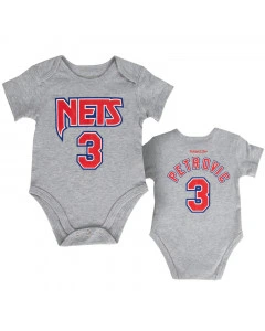 Dražen Petrović 3 New Jersey Nets Mitchell & Ness Baby Body