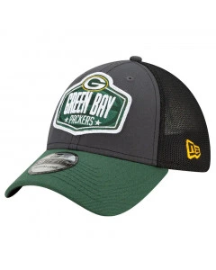 Green Bay Packers New Era 39THIRTY Trucker 2021 NFL Official Draft cappellino