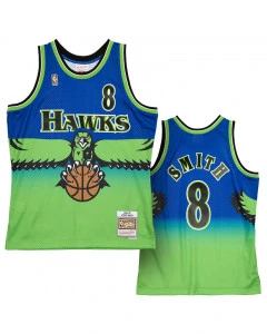Steve Smith Atlanta Hawks 1996-97 Mitchell & Ness Reload 2.0 Swingman dres