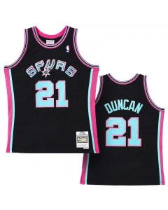 Tim Duncan San Antonio Spurs 1998-99 Mitchell & Ness Reload 2.0 Swingman Maglia