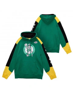 Boston Celtics Mitchell & Ness Fusion pulover s kapuco