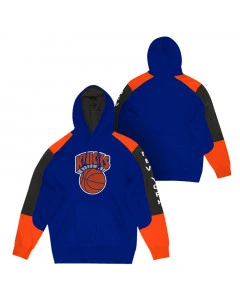 New York Knicks Mitchell & Ness Fusion maglione con cappuccio