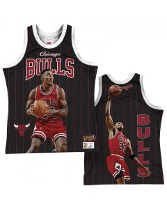 Scottie Pippen 33 Chicago Bulls Mitchell & Ness Behind the Back Player Tank Top majica