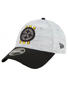 Pittsburgh Steelers New Era 9FORTY Official NFL Training Digi-Tech Heather Stretch Snap Mütze