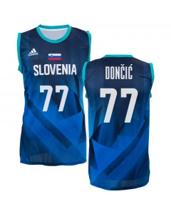 Slovenia Adidas KZS Replica maglia olimpica Dončić 77