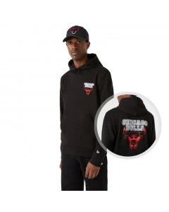Chicago Bulls New Era Neon PO maglione con cappuccio