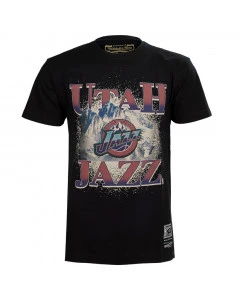 Utah Jazz Mitchell & Ness Scenic T-Shirt