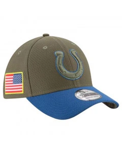 Indianapolis Colts New Era 39THIRTY 2017 Salute to Service cappellino