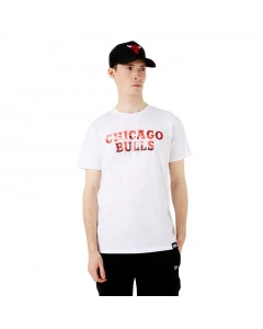 Chicago Bulls New Era Photographic Wordmark T-Shirt