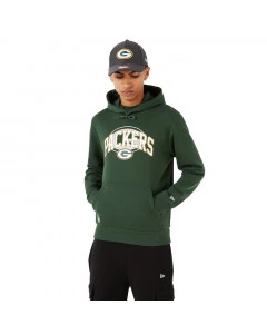 Green Bay Packers New Era Team Shadow maglione con cappuccio