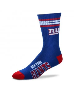 New York Giants For Bare Feet Graphic 4-Stripe Deuce Socken 