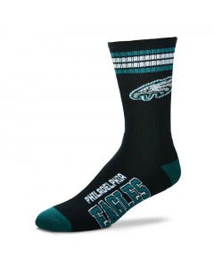 Philadelphia Eagles For Bare Feet Graphic 4-Stripe Deuce calze 