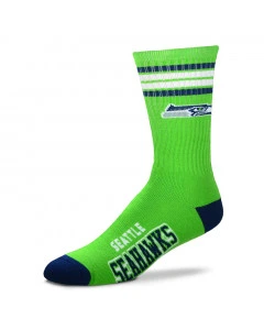Seattle Seahawks For Bare Feet Graphic 4-Stripe Deuce calze 