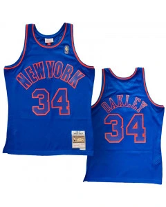 Charles Oakley 34 New York Knicks 1996-97 Mitchell & Ness Swingman Jersey
