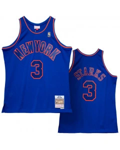 John Starks 3 New York Knicks 1996-97 Mitchell & Ness Swingman Jersey