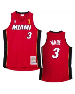 Dwyane Wade 3 Miami Heat 2005-06 Mitchell & Ness Authentic Alternate Maglia