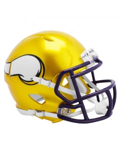 Minnesota Vikings Riddell Flash Alternative Speed Mini Helm