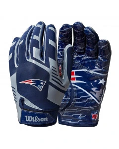 New England Patriots Wilson Stretch Fit Receivers Youth dječje rukavice