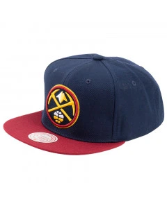 Denver Nuggets Mitchell and Ness Team 2 Tone 2.0 Cappellino