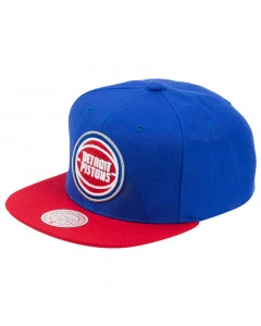 Detroit Pistons Mitchell and Ness Team 2 Tone 2.0 Cappellino