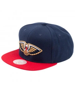 New Orleans Pelicans Mitchell and Ness Team 2 Tone 2.0 Cappellino